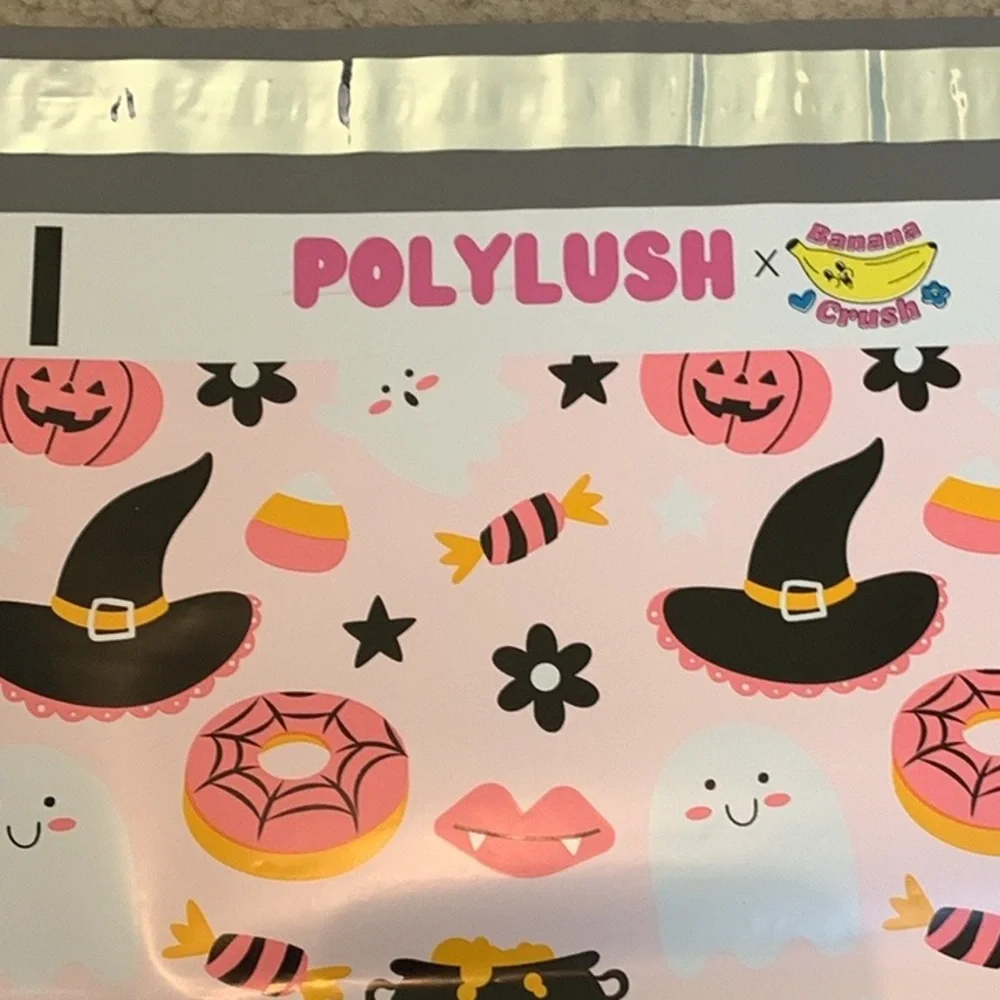 Halloween Variety Pack Lot of 20 Polymailers & 20 Stickers (6X9) (10X13) (14X19)